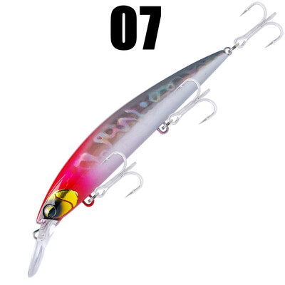 GREENSPIDER 110 mm, 40 g smagais jūras makšķerēšanas māneklis, maks. 90 m, īpaši garš liešana grimstošā Minnow mākslīgā cietā ēsma