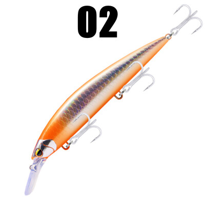 GREENSPIDER 110 mm, 40 g smagais jūras makšķerēšanas māneklis, maks. 90 m, īpaši garš liešana grimstošā Minnow mākslīgā cietā ēsma