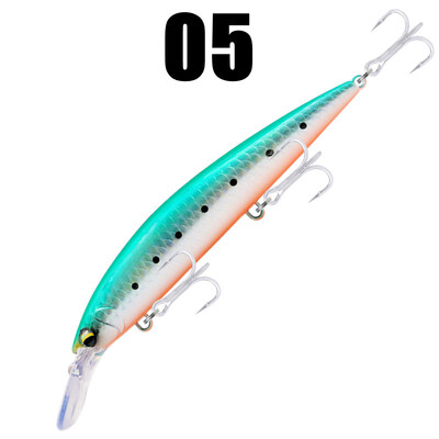 GREENSPIDER 110 mm, 40 g smagais jūras makšķerēšanas māneklis, maks. 90 m, īpaši garš liešana grimstošā Minnow mākslīgā cietā ēsma