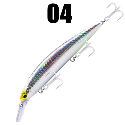 GREENSPIDER 110 mm, 40 g smagais jūras makšķerēšanas māneklis, maks. 90 m, īpaši garš liešana grimstošā Minnow mākslīgā cietā ēsma