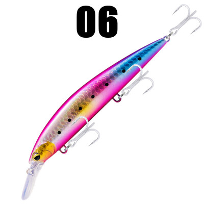 GREENSPIDER 110 mm, 40 g smagais jūras makšķerēšanas māneklis, maks. 90 m, īpaši garš liešana grimstošā Minnow mākslīgā cietā ēsma