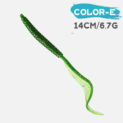 5db Swimbait horgászcsalik Szoknya Tail Jig Head Bait Puha Műanyag Csalik Glow Octopus Trout Bass horgászcsalik Craw Grub Tail Ba