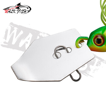 WALK FISH Риболовна примамка Chatter Bait 7G/9G/12G/14G/21G Spinner Bait Blade Jig Dancer Buzzbait Wobbler Chatterbait For Bass Pike