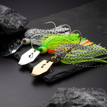 WALK FISH Риболовна примамка Chatter Bait 7G/9G/12G/14G/21G Spinner Bait Blade Jig Dancer Buzzbait Wobbler Chatterbait For Bass Pike