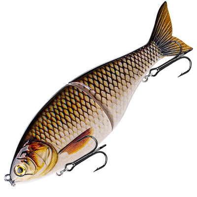 Chan's Huang Big Game horgászcsali sikló csali 17,8 cm 82 g csuklós Swimbait Sink Slowly Lure horgászathoz Bass Pike Hard Baits