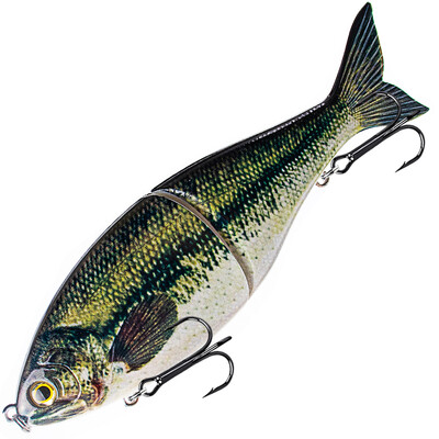 Chan's Huang Big Game horgászcsali sikló csali 17,8 cm 82 g csuklós Swimbait Sink Slowly Lure horgászathoz Bass Pike Hard Baits