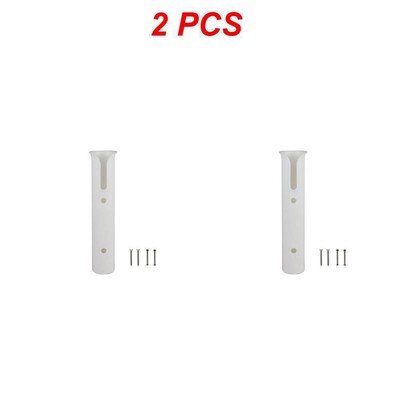 1/2Gb laivas plastmasas makšķeres statņa turētājs, pārnēsājams viegls vērpšanas izturīgs stieņa caurules stiprinājuma kronšteins ligzdas statīvs