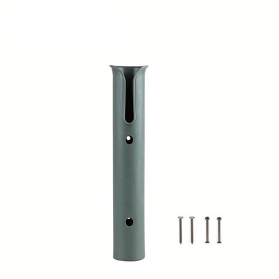 1/2Gb laivas plastmasas makšķeres statņa turētājs, pārnēsājams viegls vērpšanas izturīgs stieņa caurules stiprinājuma kronšteins ligzdas statīvs