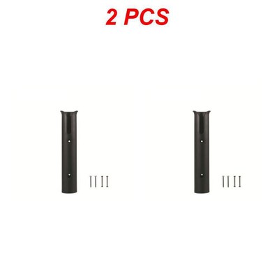 1/2Gb laivas plastmasas makšķeres statņa turētājs, pārnēsājams viegls vērpšanas izturīgs stieņa caurules stiprinājuma kronšteins ligzdas statīvs