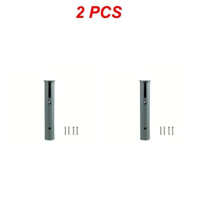 1/2Gb laivas plastmasas makšķeres statņa turētājs, pārnēsājams viegls vērpšanas izturīgs stieņa caurules stiprinājuma kronšteins ligzdas statīvs