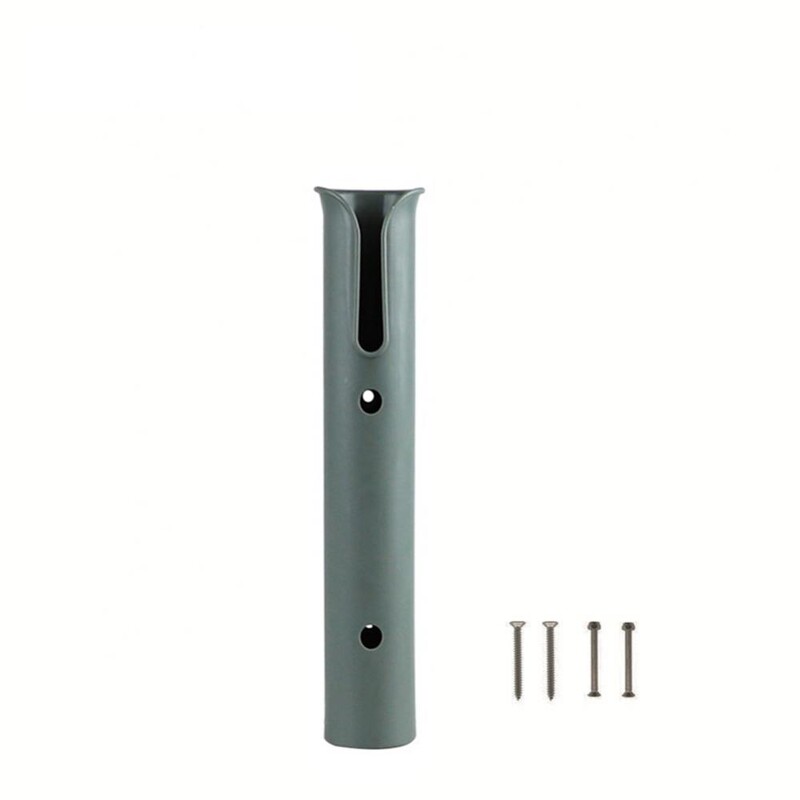 1/2Gb laivas plastmasas makšķeres statņa turētājs, pārnēsājams viegls vērpšanas izturīgs stieņa caurules stiprinājuma kronšteins ligzdas statīvs