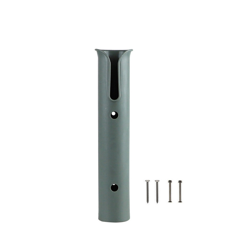 1/2Gb laivas plastmasas makšķeres statņa turētājs, pārnēsājams viegls vērpšanas izturīgs stieņa caurules stiprinājuma kronšteins ligzdas statīvs