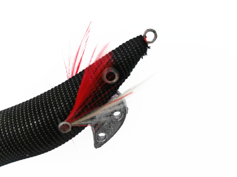 Nova drvena varalica za ribolov na račiće 4 kom. Svjetleće šablone za lignje 10 cm 11 g mamci za hobotnicu Sipa Kišobran Udica Bijela Crna Crvena Zelena