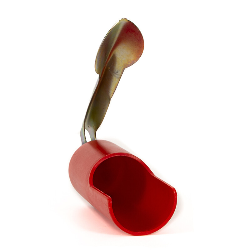 1 vnt 32 cm meškerės stovo koto laikiklio kištukas, įdėklas į žemę, reguliuojamas geležies įrankis, nešiojamas sulankstomas stovas, kotelio laikiklis.