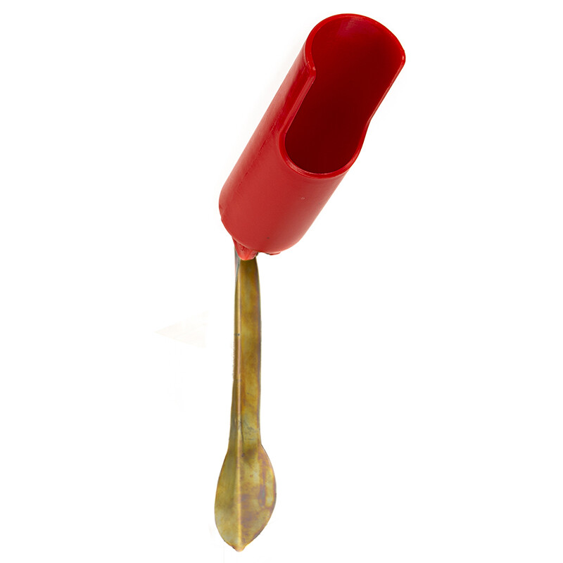 1 vnt 32 cm meškerės stovo koto laikiklio kištukas, įdėklas į žemę, reguliuojamas geležies įrankis, nešiojamas sulankstomas stovas, kotelio laikiklis.