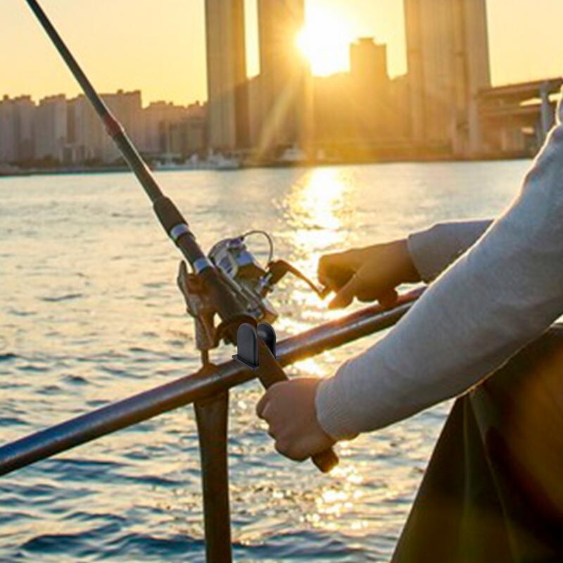 Meškerės laikikliai, skirti montuoti ant laivo bėgio, kompaktiškas U formos valties meškerės laikiklis Neslystantis baidarių meškerės laikiklis universalus velkamasis meškerykotis