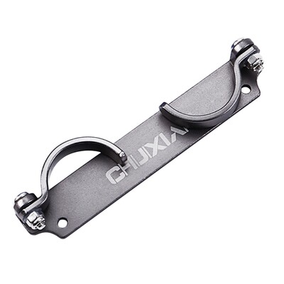 1vnt nešiojamas meškerės laikiklis aliuminio lydinio meškerės laikiklis šone pakabinamas meškerės reikmenys žuvies reikmenys