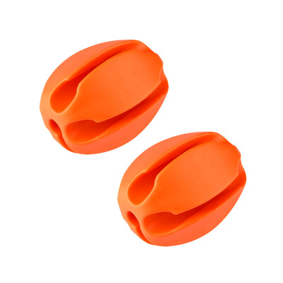 2db horgászbot fix golyós bot tokok Mini ütközésgátló bot visszahúzó tartó horgászbot dugó szilikon felszerelés