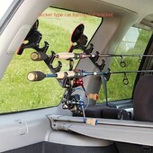 Járműbe szerelt tapadókorongos horgászbot-tartó szikla érzékelő tengeri horgászbot tárolása és kioldó eszköze horgászfelszerelés