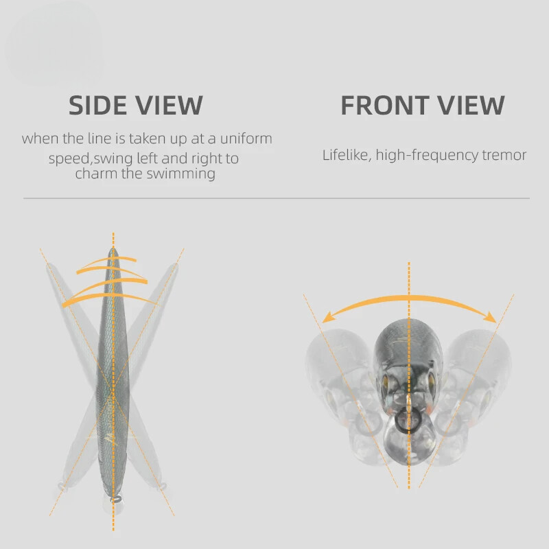 TSUYOKI Minnow Vobleriai Watson 110mm 17g Magnet Weight System Long Cast žvejybos masalas, Dive 0,8-1,2m Jerkbaits, ZipBait Orbit 110