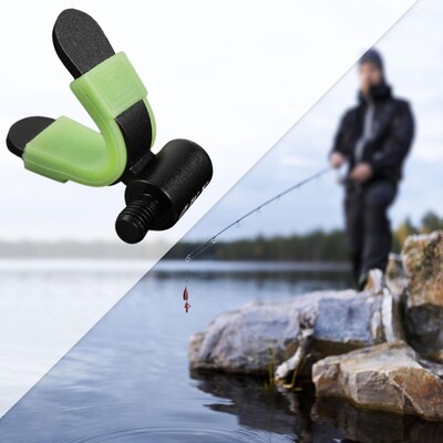 Makšķerēšanas stieņa balsta turētājs V formas stieņa rokturi Pretslīdes makšķerēšanas piederumu rezerves daļas Makšķerēšanas piederumi Vēja necaurlaidīgs stieņa balsta galva