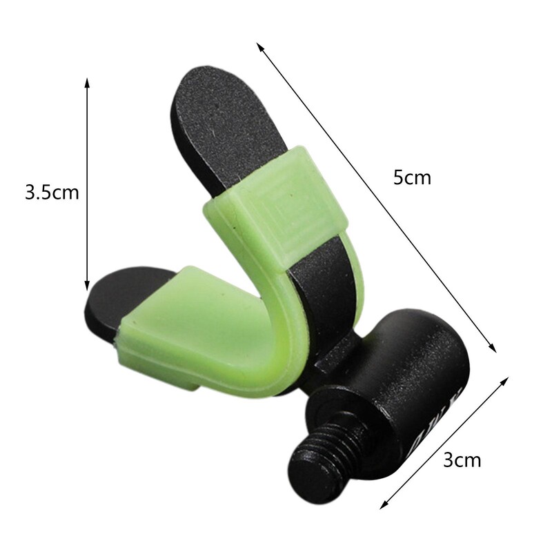 Makšķerēšanas stieņa balsta turētājs V formas stieņa rokturi Pretslīdes makšķerēšanas piederumu rezerves daļas Makšķerēšanas piederumi Vēja necaurlaidīgs stieņa balsta galva