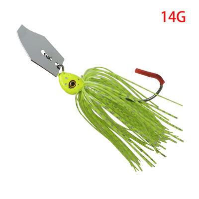 Naluca de pescuit Mycena 14G/18G Chatter bait spinner bait Big Blade Jig Dancer Buzzbait wobbler chatterbait pentru stiuca bas