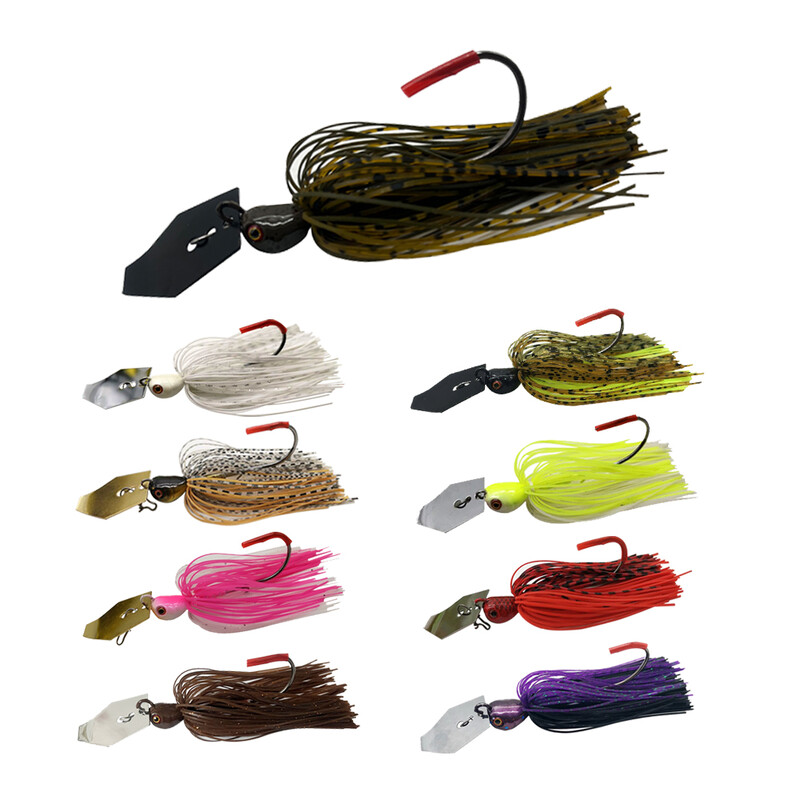 Naluca de pescuit Mycena 14G/18G Chatter bait spinner bait Big Blade Jig Dancer Buzzbait wobbler chatterbait pentru stiuca bas