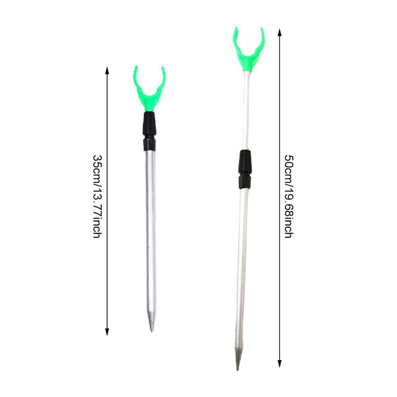 Horgászbot konzol, állítható fém tartó Fix tengeri rúd tartókeret, vastagított teleszkópos teherhordó támasztó alap kellékek