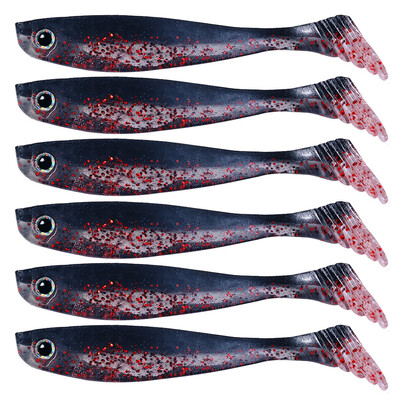 Newup Predator Rubbers Puha csalik Sea Fishing Fishing Lure leurre shad szilikon Bait T Tail Wobblers hal csali 10cm5g