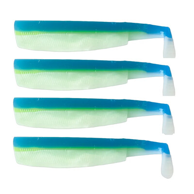 TEKNIK Black Minnow Body Soft Lure Jig Head 70mm/90mm/110mm Black Minnow For Bass Pike Szilikon Csali Easy Shiner Jigging Leurre