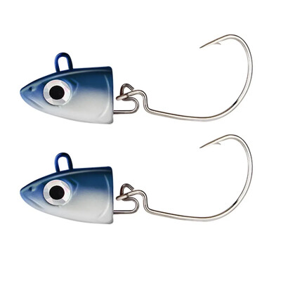 TEKNIK Black Minnow Body Soft Lure Jig Head 70mm/90mm/110mm Black Minnow For Bass Pike Szilikon Csali Easy Shiner Jigging Leurre