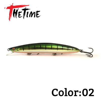 THETIME Jauns HOUND125F Glide 19g Peldošs Minnow Lure Long Casting Vobleri Jerbait Mākslīgā ēsma Bass līdakas foreļu makšķerēšanai