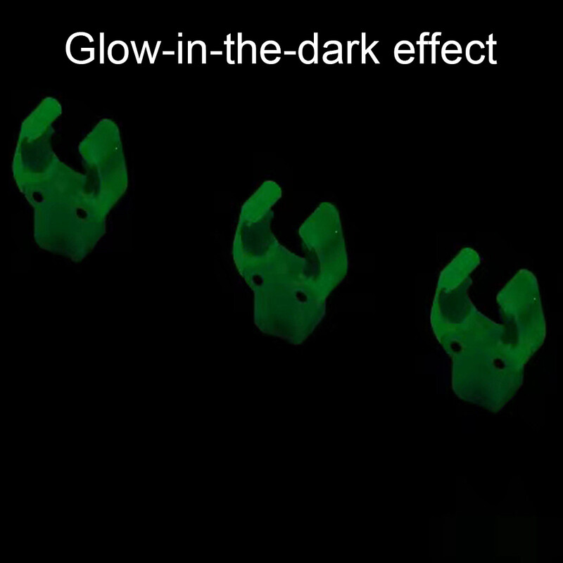 Horgászbot tartók fej U alakú ponty Hirisi ponty horgászbot támasztó fej fogó bot hüvely tartó klipek horgászbot tartása