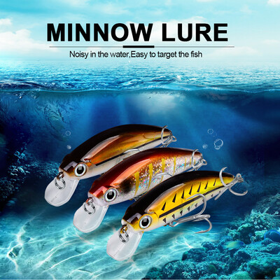 Sea.YoLo Minnow Sinking Fishing Bait Saltwater Freshwater Japan Artificial Lure 3D Bionic Eye3G 4,5CM for Bass Fishing Εξάρτημα