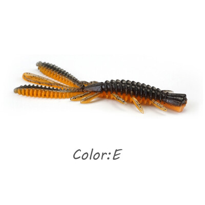 50/60/70mm Rybárske Mäkké Nástrahy Swimbait 10ks Mäkké Plastové Nástrahy pre Ned Rig Plastové Nástrahy Bass Stick Swimbait Nástrahy pre Raky TPE