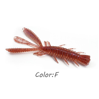 50/60/70mm Rybárske Mäkké Nástrahy Swimbait 10ks Mäkké Plastové Nástrahy pre Ned Rig Plastové Nástrahy Bass Stick Swimbait Nástrahy pre Raky TPE