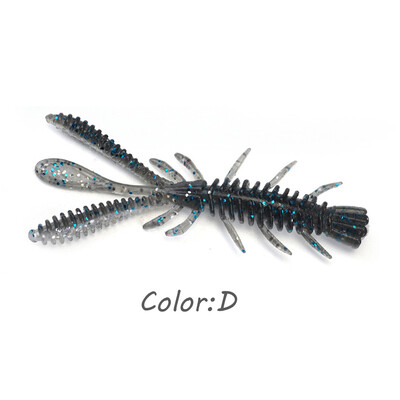 50/60/70mm Rybárske Mäkké Nástrahy Swimbait 10ks Mäkké Plastové Nástrahy pre Ned Rig Plastové Nástrahy Bass Stick Swimbait Nástrahy pre Raky TPE