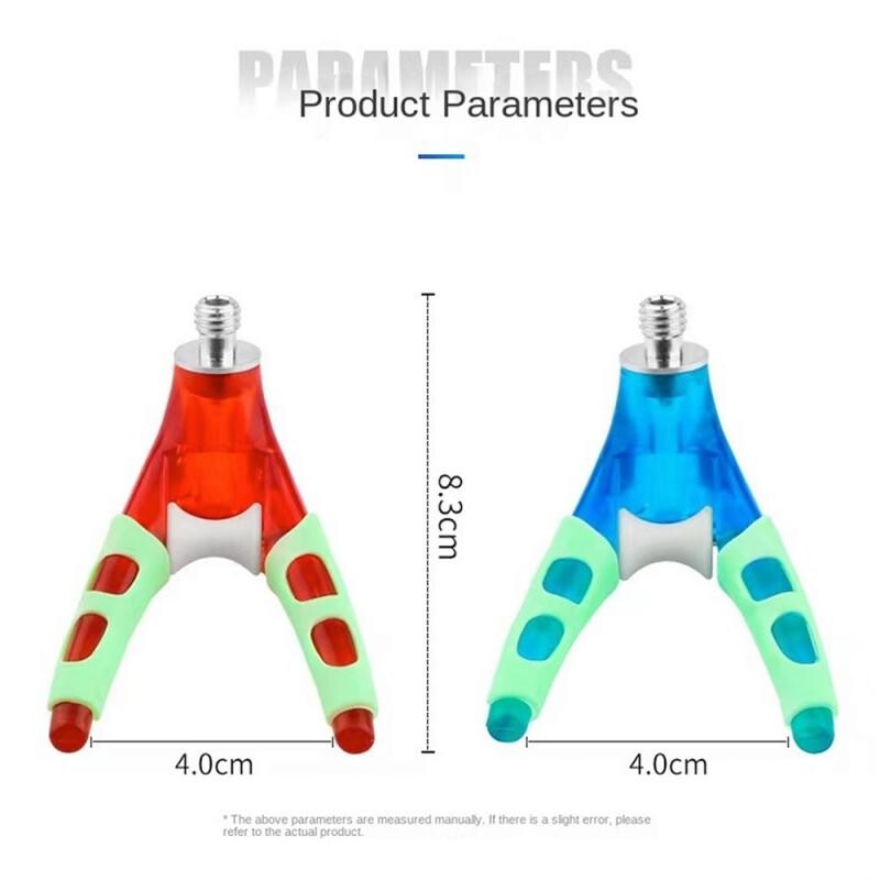 1 DB V-alakú horgászbot támasztófej-tartó konzol, csúszásmentes, világító horgászbot-tartó állvány Tengeri ponty horgászfelszerelés