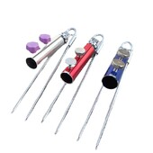 Jauns nerūsējošā tērauda sabiezināts, regulējams makšķeres stieņa kronšteins makšķeres stieņa divējāda lietojuma kronšteins makšķeres stieņa turētājs