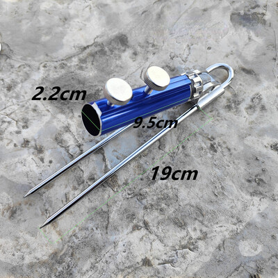 Jauns nerūsējošā tērauda sabiezināts, regulējams makšķeres stieņa kronšteins makšķeres stieņa divējāda lietojuma kronšteins makšķeres stieņa turētājs