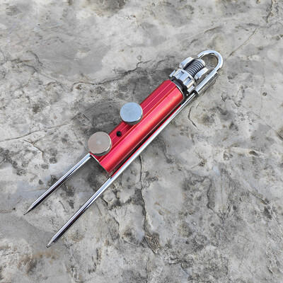 Jauns nerūsējošā tērauda sabiezināts, regulējams makšķeres stieņa kronšteins makšķeres stieņa divējāda lietojuma kronšteins makšķeres stieņa turētājs