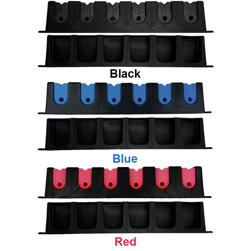 Seinale kinnitatavad õngehoidikud vertikaalsed õngede riiulid 6 ridva hoiuraamid garaaži jaoks