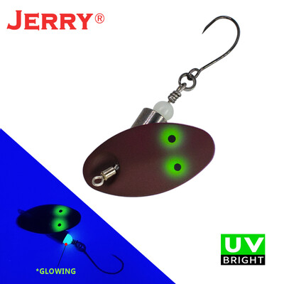 Jerry Wukong AR-S pergető csali pisztráng horgászat pergető tengsten fém forgó pengével forgó kar mesterséges csali süllő csuka