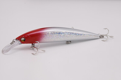 Itin ilgas liejimas jūros sūriame vandenyje skęstantis Minnow masalas 110mm 37g žvejybos masalas Seabass Hard jaukas Pesca Isca dirbtinis žvejybai