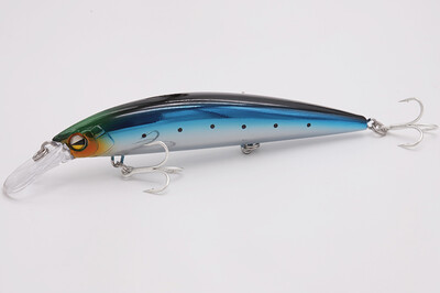 Itin ilgas liejimas jūros sūriame vandenyje skęstantis Minnow masalas 110mm 37g žvejybos masalas Seabass Hard jaukas Pesca Isca dirbtinis žvejybai