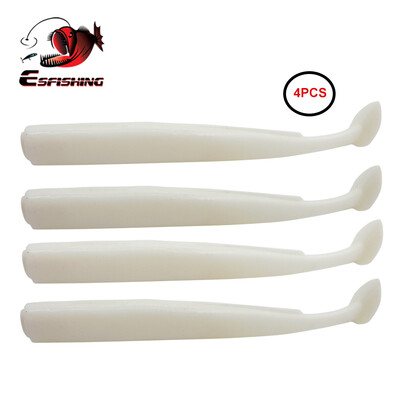 KESFISHING Crazy Shiner 15cm 30g Plastikinis minkštas masalas su džigo galvute irklo uodega