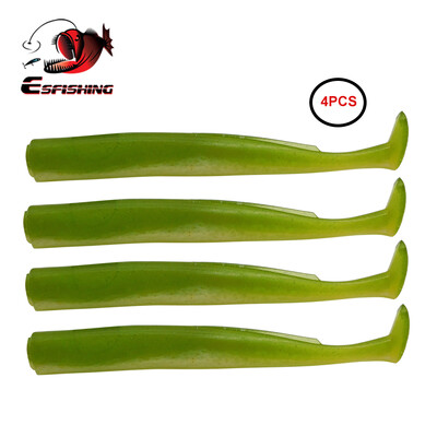 KESFISHING Crazy Shiner 15cm 30g Plastikinis minkštas masalas su džigo galvute irklo uodega