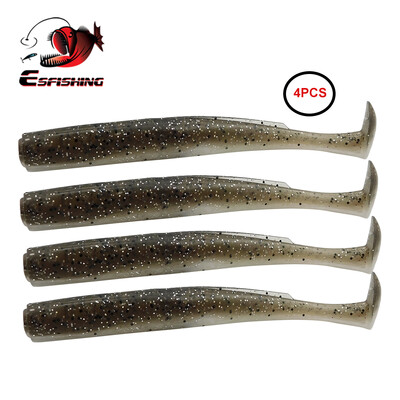 KESFISHING Crazy Shiner 15cm 30g Plastikinis minkštas masalas su džigo galvute irklo uodega
