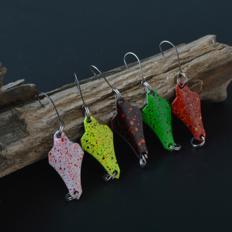 TOMA pisztráng kanál csali készlet fém csali 2,5 g 3 g 4,5 g 5 g vegyes színek Pesca édesvízi horgászfelszerelés Isca mesterséges horgásztó